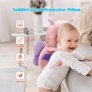 Why Parents Love the Pink Butterfly Baby Head Protector